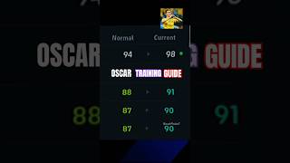 HOW TO TRAIN 99 RATED OSCAR in efootball 2025🔥 #efootball #efootball2025