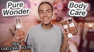 Bath and Body Works Pure Wonder Body Care Review!!