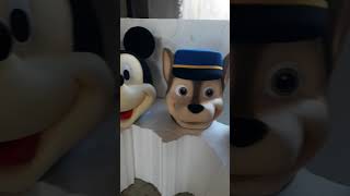 esculturas de isopor personagens #mickeymouse #amoartesanato #artefacilartesanato #shorts