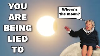 Where's the moon during a solar eclipse?    Flat Earth