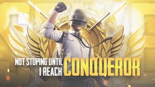 CONQUEROR RANK PUSH  | NIKKI IS LIVE | BGMI LIVE | #BGMI #PUBGMOBILE #PUBG