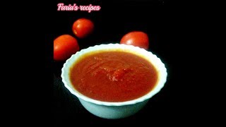 How to Make Homemade Tomato Sauce/Tomatoo Ketchup