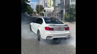 Most Heavy BMW Burnout exaust sound tyres burstouts🔥🔥🔥