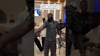 Adebayor Dancing To Stonebwoy Shine Song