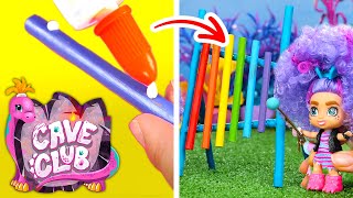 DINO SCHOOL! Tots & Dinos DIY 🦕🦖 Games, Instruments, & More! | 5-Minute Crafts | @Cave Club