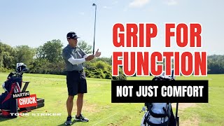 Emphasizing the Importance of the Grip |  Martin Chuck | Tour Striker Golf Academy