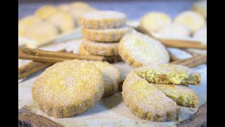 CANELITAS DE NUEZ / Galletas sencillas de preparar / #PuntodeTurron / #ChefVictorZugasti