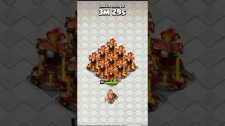 Giant Gountlet vs Inferno Tower | #viral #coc #clashofclans #coctrend #shorts