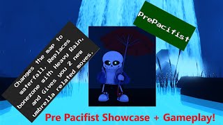 Pre-Pacifist Showcase + Gameplay! (Roblox Undertale Last Corridor)