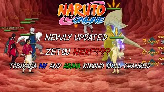 Naruto Online: Zetsu skill got Nerf??? (Tobirama NY and Asuma Kimono Skill changed)