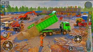 Village JCB Excavator Simulator - Offroad Construction Games 2024 - Android Gameplay