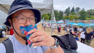 Exploring Seattle Seafair Sunday 2023 | The Pits, Beer Gardens, Airshow, Hydro Races & Food!