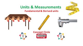 Fundamental and Derived Units | Units & Measurements | NEET | IITJEE | Concept Circle