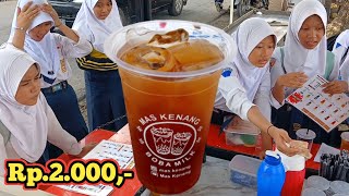 Es teh kekinian 2000, untung  atau tidak?