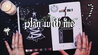 DECEMBER PLAN WITH ME (reading journal) | gothmas theme