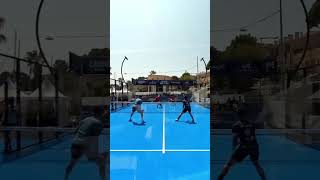 DID HE TOUCH THE BALL ?! #padel #padelhighlights #padeladdict #padelvideos #padelhotshot #padelfun