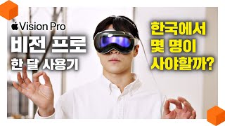 "이 영상으로 정리 끝.." '일반' 사용자를 위한 애플 비전 프로 리뷰 [Apple Vision Pro 한달 사용기🥽] 4K 녹화