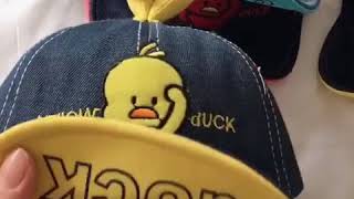 Yellow Duck baseball cap