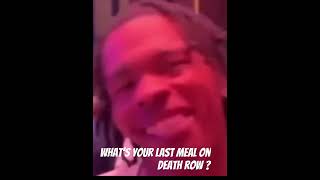 Last meal on death row 🧐 #rappers #simgers #worldstarhiphop #luhkel #funnyshorts #funnyrap