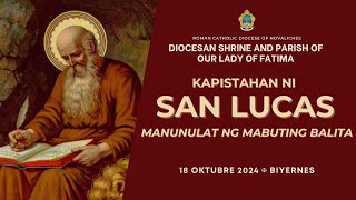 Kapistahan ni San Lucas, Manunulat ng Mabuting Balita