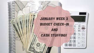 WEEKLY BUDGET CHECK-IN AND CASH STUFFING|ZERO DOLLAR BASED BUDGET