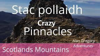 Stac Pollaidh Mountain Scotland  Circular Walk Path Summit And Start From The Car Park.