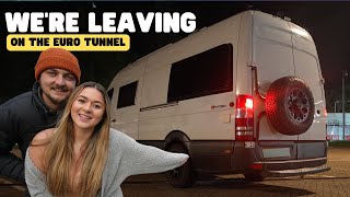 We QUIT our jobs and leave the UK in our CAMPERVAN