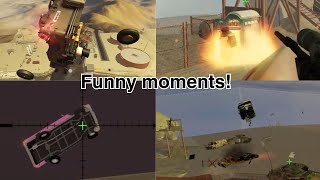 Funny moments in Drive cars down a hill part 2