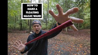 How to make a floating wand for Halloween!