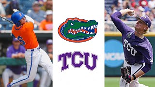 TCU Vs Florida Game 3 of the College World Series