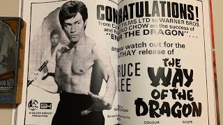 Bruce Lee Magazine Ad Printer’s Block