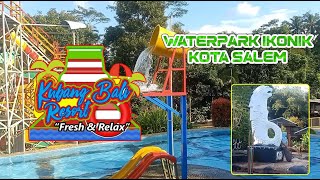 WISATA LOKAL: "KUBANG BALI RESORT", WATERPARK DI SALEM. TEMPAT ASIK DI ALAM SUNDA. ( WISATA BREBES )