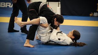 Julisa Diaz IBJJF WACO OPEN KIDS Semi-finals