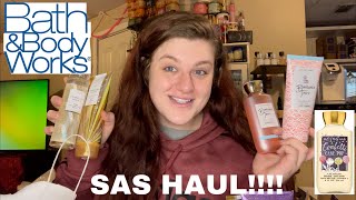 BATH AND BODY WORKS SAS HAUL!!!! ( Part 1 of many!! )