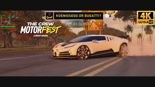 THE CREW MOTORFEST  KOENIGSEGG OR BUGATTI ?