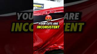 We Can Help Fix Your Inconsistent Cuts #carwrap #carwrap