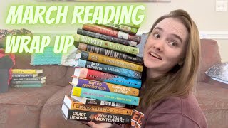 March Reading Wrap-Up 😨😨 Worst book of the year so far, but also some new favorites