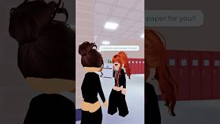 TEACHER CALLED HER MOM.😰🧾#roblox #shorts #viral #robloxedit #robloxshorts #brookhaven #robloxtrend