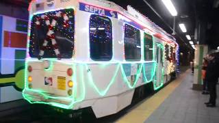 SEPTA's Christmas Trolley @ 13th Street station