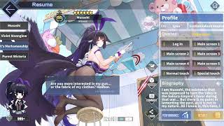 Azur Lane: New IJN Musashi L2D Skin Talk & Move [The Purple Rabbit's Marksmanship]