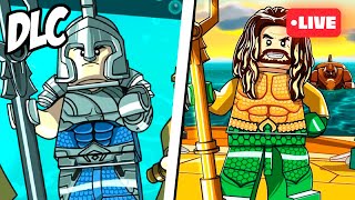 🔴 (LIVE) LEGO DC SUPER-VILLAINS - AQUAMAN O FILME: ANEL DE FOGO E A BATALHA FINAL! (DLCs)