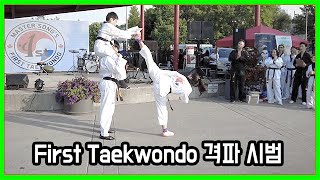 First TKD Demo 마스터송 퍼스트 태권도 시범 Pt.2