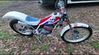 1990 GasGas 327 Aire . Air cooled mono trials bike