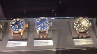 IWC ifc mall Pilot's Watch展覽