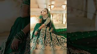 Rich Green colour lehenga design ideas💚💚💚💚💚💚💚💚💚💚💚