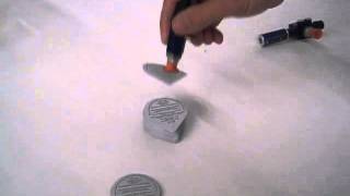 Suction cups picking up foil lids