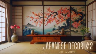 Japanese Home Decor #2: A Symphony of Simplicity and Elegance