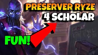 The Preserver/Ryze comp is clean! TFT SET 12