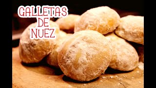 GALLETAS DE NUEZ / BESITOS DE NUEZ / Receta fácil y rendidora / #ChefVictorZugasti