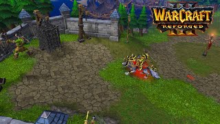 "Thrall help Hellscream from cage" - Warcraft III Reforged  Orc Campaign